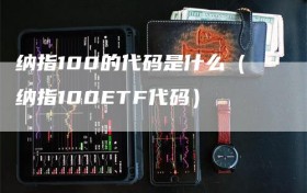 纳指100的代码是什么（纳指100ETF代码）
