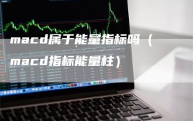 macd属于能量指标吗（macd指标能量柱）