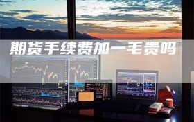 期货手续费加一毛贵吗