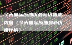 今天国际原油价最新价格走势图（今天国际原油最新价格行情）