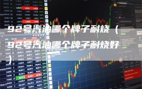 92号汽油哪个牌子耐烧（92号汽油哪个牌子耐烧好）