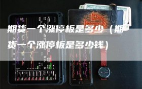 期货一个涨停板是多少（期货一个涨停板是多少钱）