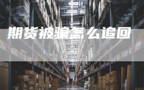 期货被骗怎么追回