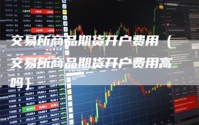 交易所商品期货开户费用（交易所商品期货开户费用高吗）