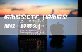 纳指做空ETF（纳指做空期权一般多久）