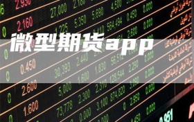 微型期货app