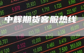 中辉期货客服热线