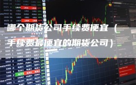 哪个期货公司手续费便宜（手续费最便宜的期货公司）