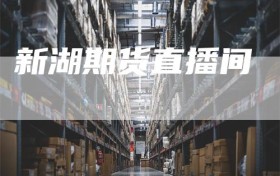 新湖期货直播间