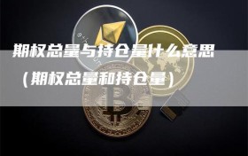 期权总量与持仓量什么意思（期权总量和持仓量）
