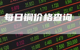 每日铜价格查询