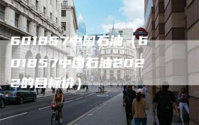 601857中国石油（601857中国石油2022的目标价）