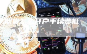 期货怎么开户手续费低