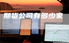 期货公司有多少家