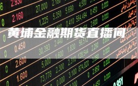黄埔金融期货直播间