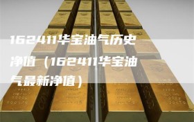 162411华宝油气历史净值（162411华宝油气最新净值）