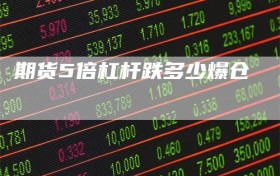 期货5倍杠杆跌多少爆仓