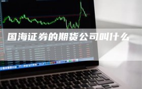 国海证券的期货公司叫什么