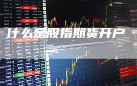 什么是股指期货开户