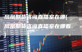 凤凰期货咨询直播室在哪(凤凰期货咨询直播室在哪看)