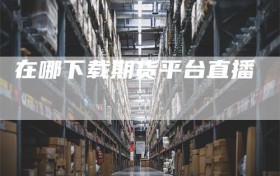 在哪下载期货平台直播