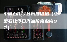 中国石化今日汽油价格（中国石化今日汽油价格查询92）