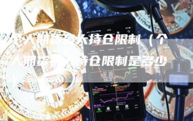 个人期货最大持仓限制（个人期货最大持仓限制是多少）