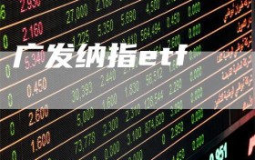 广发纳指etf