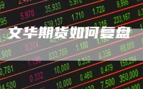 文华期货如何复盘