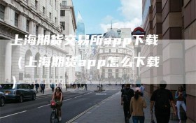 上海期货交易所app下载（上海期货app怎么下载）