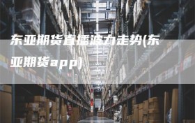 东亚期货直播波力走势(东亚期货app)