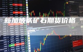 新加坡铁矿石期货价格