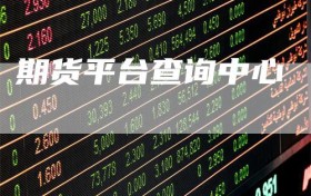 期货平台查询中心