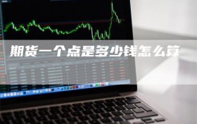 期货一个点是多少钱怎么算