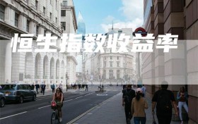 恒生指数收益率