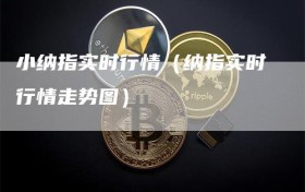 小纳指实时行情（纳指实时行情走势图）