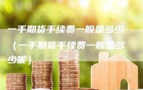 一手期货手续费一般是多少（一手期货手续费一般是多少呢）