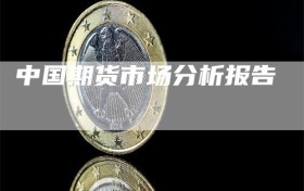 中国期货市场分析报告
