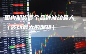 国内期货哪个品种波动最大（波动最大的期货）