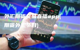 外汇期货交易直播app(期货外汇节目)