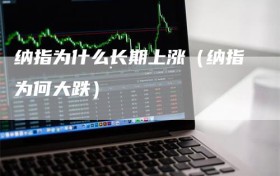 纳指为什么长期上涨（纳指为何大跌）