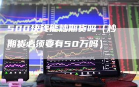 500块钱能炒期货吗（炒期货必须要有50万吗）