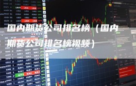 国内期货公司排名榜（国内期货公司排名榜视频）