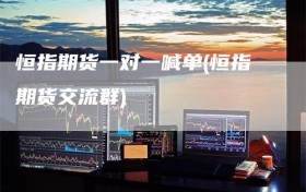 恒指期货一对一喊单(恒指期货交流群)