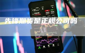 先锋期货是正规公司吗