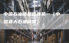 中国石油储量世界第一（中国最大石油储量）