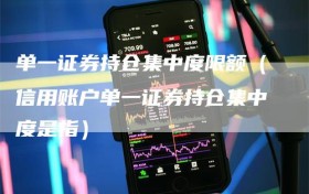单一证券持仓集中度限额（信用账户单一证券持仓集中度是指）