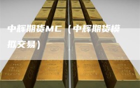 中辉期货MC（中辉期货模拟交易）