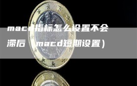 macd指标怎么设置不会滞后（macd短期设置）