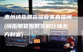 惠州纳指期货信管家直播间(纳指期货指数实时行情东方财富)